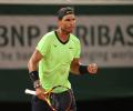 Birthday boy Nadal produces masterclass to advance