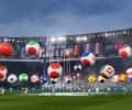 PICS: Euro 2020 kicks-off with fireworks, balloons after year-long delay