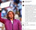 Tsitsipas lost his granny just before final