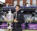 Berrettini wins Queen's crown; Humbert stuns Rublev at Halle