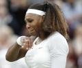 PIX: Wimbledon ends in tears for injured Serena