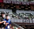 Gatlin wins at Tokyo Olympic Stadium test event