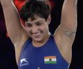 Anshu wins silver to create history at World Wrestling