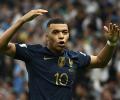Mbappe is second person with a WC final hat-trick