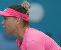 'No War': Russia's Zvonareva sends message at Miami Open