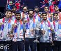 Thomas Cup high marks phenomenal year for shuttlers