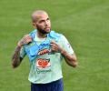 Ex Barca footballer Alves sentenced to jail for rape