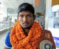 PIX! U20 wrestlers accorded warm welcome