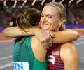 Why Katie Moon chose to share pole vault gold