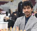 Gukesh outwits Ian; Pragnanandhaa holds leader Giri