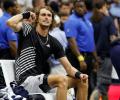 Fan ejected from Zverev's US Open match over 'Hitler phrase'