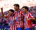 Soccer PIX: Atletico continue winning run