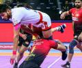 PKL: UP Yoddhas seal third spot with emphatic win over Bengaluru Bulls