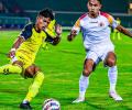 ISL: Hyderabad salvage draw; BFC crush Chennaiyin