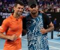 Bromance on court- Djokovic and Kyrgios