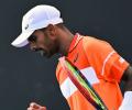 Nagal jumps 23 places to break into top-100