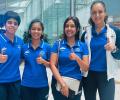 India's table tennis squad arrives in Paris