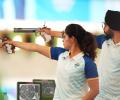 Games: Bhaker-Sarabjot in 10m air pistol mixed final; Babuta finishes 4th