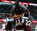 EPL PIX: City score late win; Villa crush Newcastle