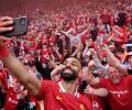 PIX: Liverpool fans FINALLY celebrate EPL title win