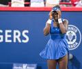 PIX: Canadian teen Mboko stuns Gauff in Montreal