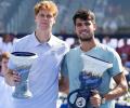 Alcaraz wins Cincinnati Open as Sinner retires in final