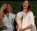 Sharapova Joins Hall of Fame - Serena Steals Show