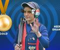 Neeru strikes trap gold; India sweep women's junior event