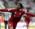 16-year-old Ngumoha's late strike powers Liverpool to victory