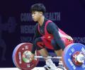 Ajaya Babu, Bedabrat lift record weight enroute gold