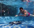 Underwater chess! The game gets a thrilling twist