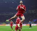 PIX: Liverpool edge Inter; Barcelona, Bayern win