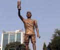 World's largest Messi statue unveiled in Kolkata