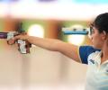 Sangwan beats Manu Bhaker in women's 25m pistol