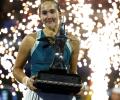 Teenager Andreeva youngest WTA 1000 champion