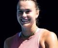 Sabalenka chases 'three-peat' in Melbourne