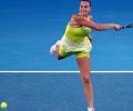 Sabalenka sizzles on rain-hit day at Australian Open