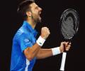 Aus Open PIX: Djokovic survives scare; Alcaraz cruises