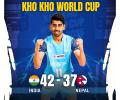 Kho Kho World Cup: India beat Nepal in opener