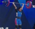 Lifter Bindyarani sets new record and bags gold