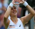 Sleepless nights, and a baby: Bencic makes Wimbledon history
