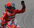 Marc Marquez reigns supreme to win German MotoGP