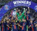 PIX: PSG maul Inter Milan for maiden Champions League crown