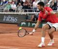 PIX: Djokovic's drop shot magic wows Paris!