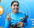 Golden hat-trick for Suruchi at ISSF World Cup