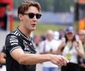 Russell sets early pace in Austrian GP