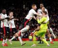 FA Cup PIX: Holders Man United dumped out in penalties