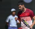 Indian Wells: Keys, Alcaraz cruise; Rublev shocked