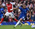 EPL: Arsenal edge Chelsea to keep title hopes alive