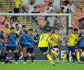 'Lining up beside Cristiano Ronaldo like video game'